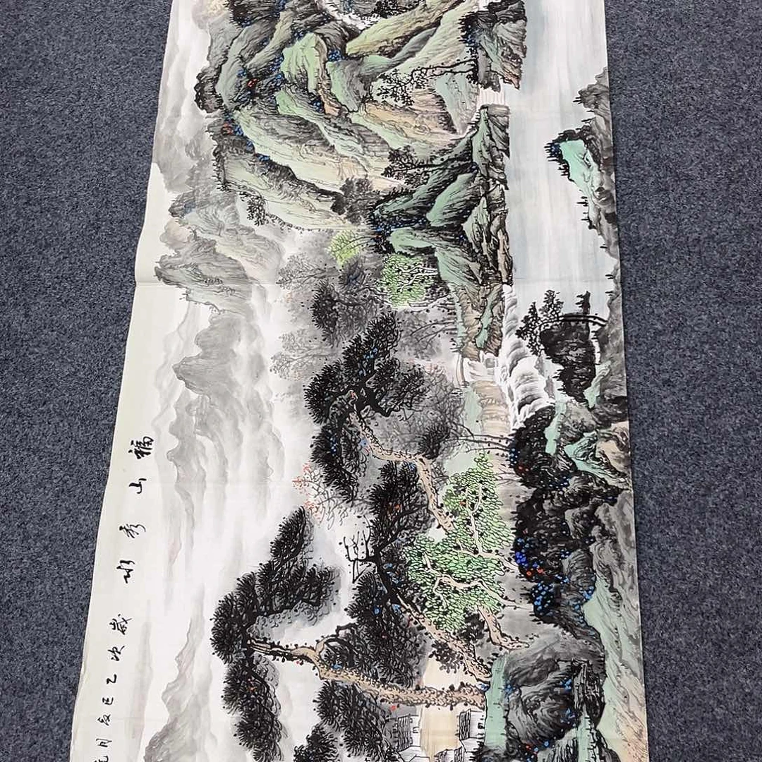 国画国画老师手绘作品