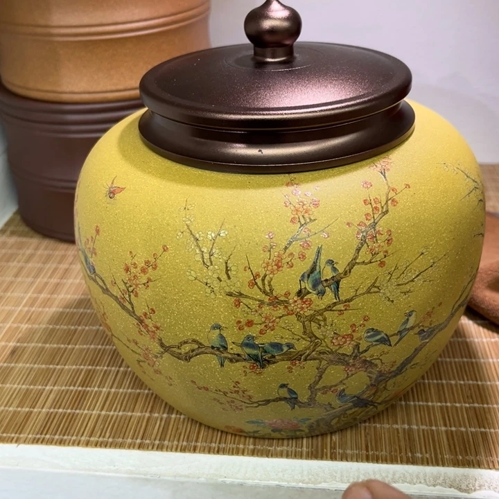 茶叶罐紫砂精品紫砂茶叶罐福利专场