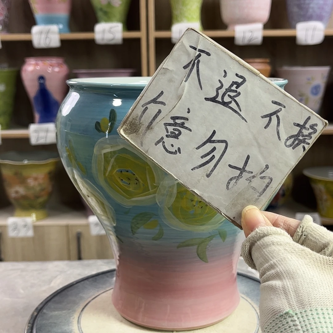 景德镇陶瓷花盆花盆