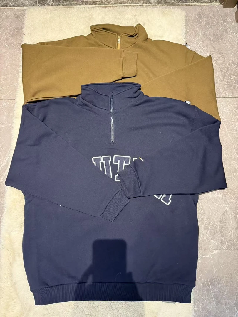 25纯原日单加绒谷川立领元素高街休闲卫衣