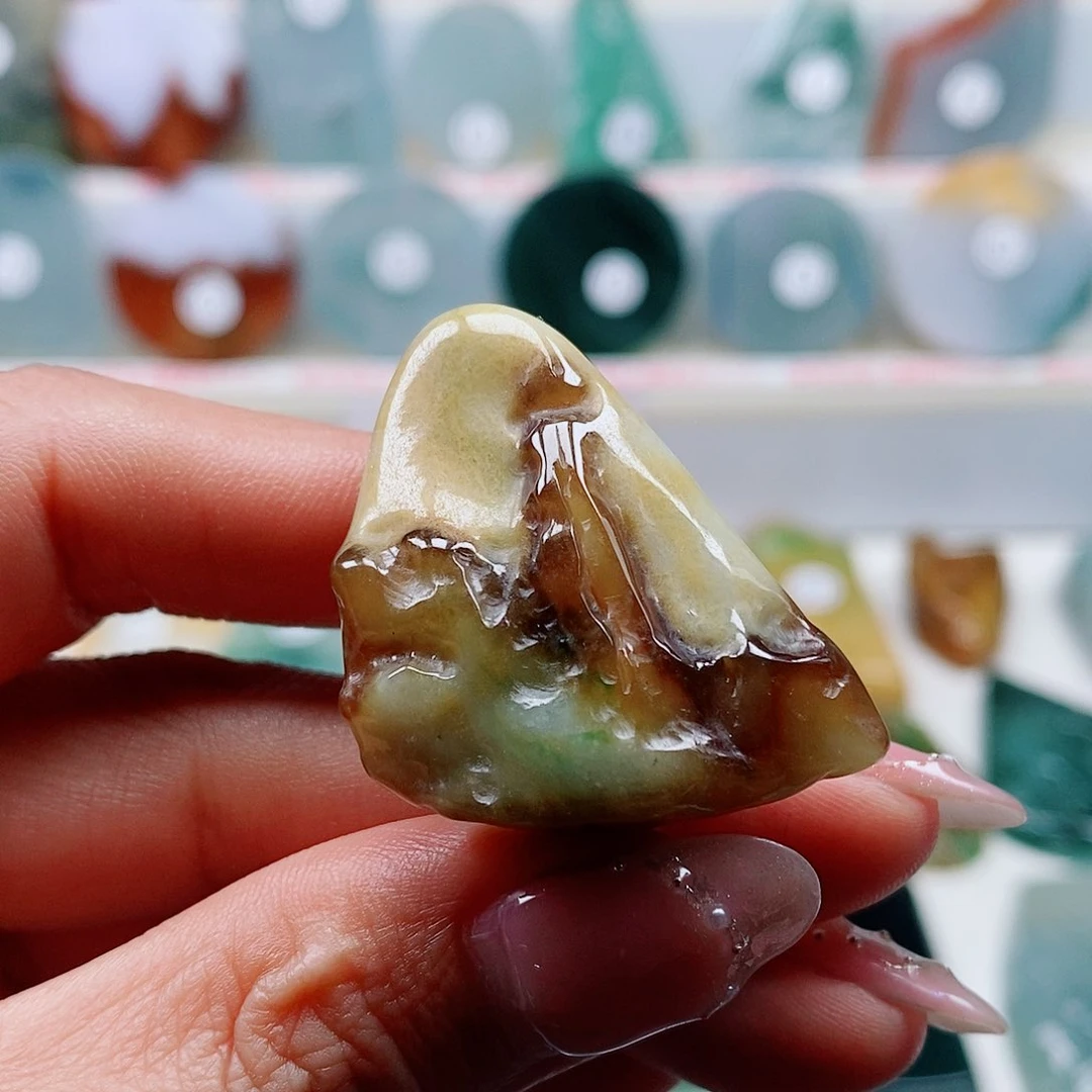 未镶嵌定制翡翠缅甸天然翡翠挂件