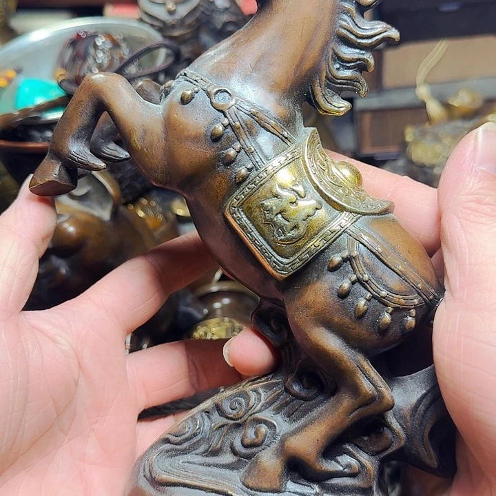 铜器摆件收收藏藏