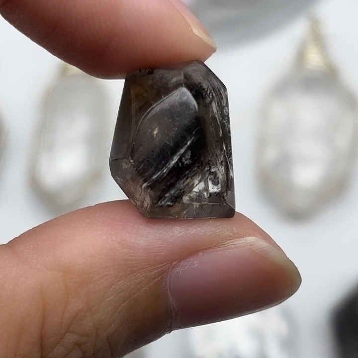 水晶颈饰未镶嵌闪灵钻17mm