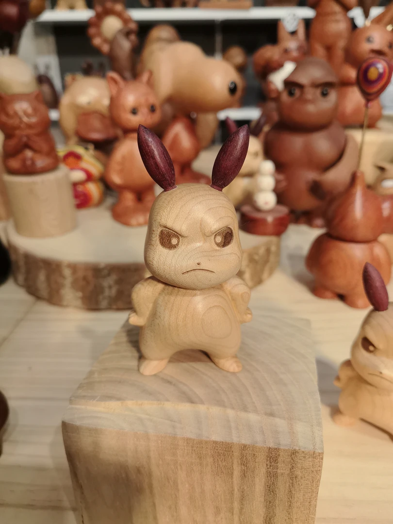 摆件/一物一拍/发抖微瑕绿檀