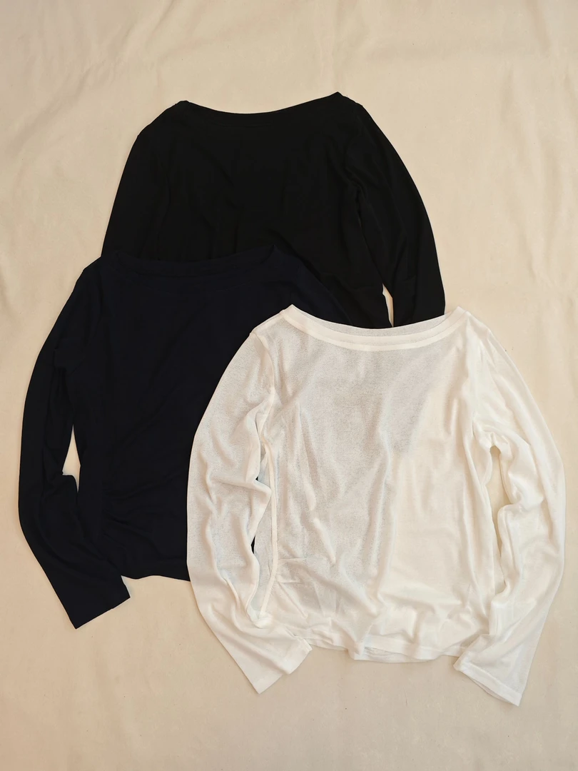 [王大一]361夏季新款长袖防晒衣T恤