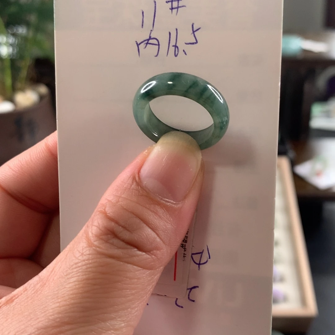 【闪购商品】翡翠戒指未镶嵌11圈
