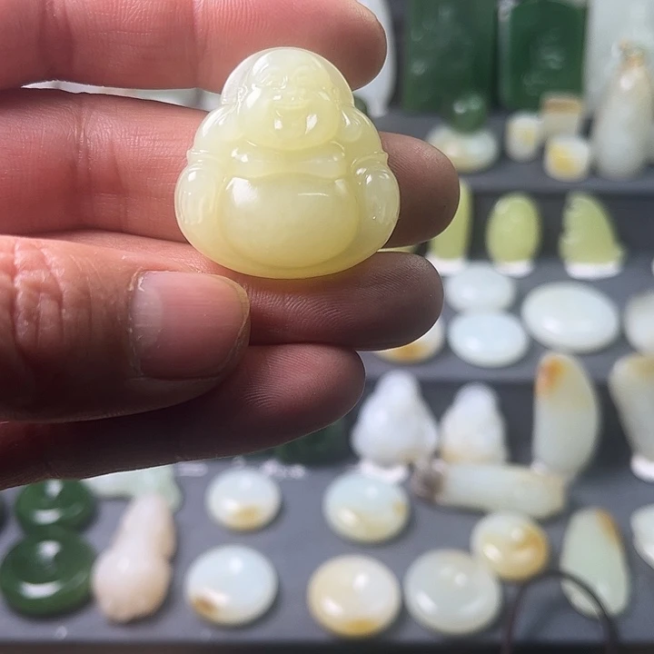 和田玉（黄玉）未镶嵌包链