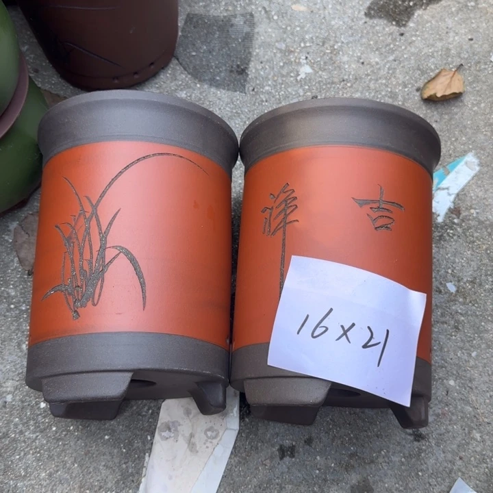 紫砂花盆特价清仓