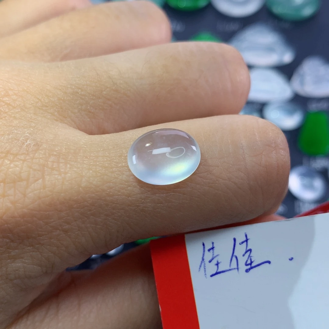 翡翠颈饰未镶嵌纯天然缅甸翡翠A货