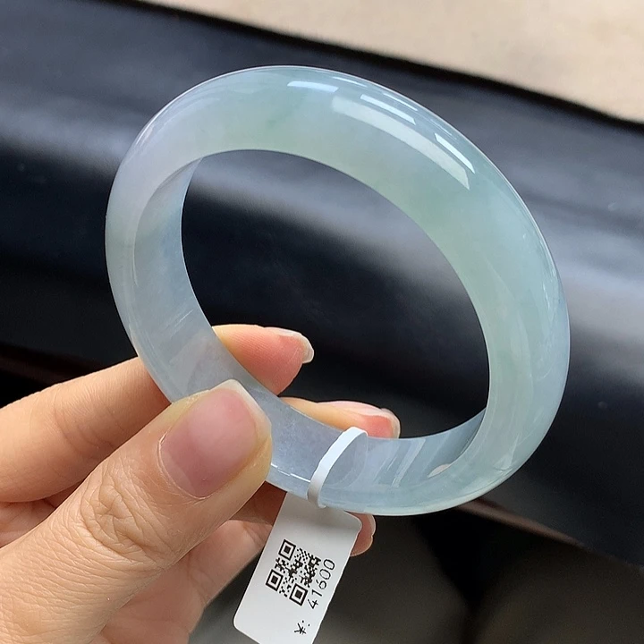 翡翠未镶嵌手镯正