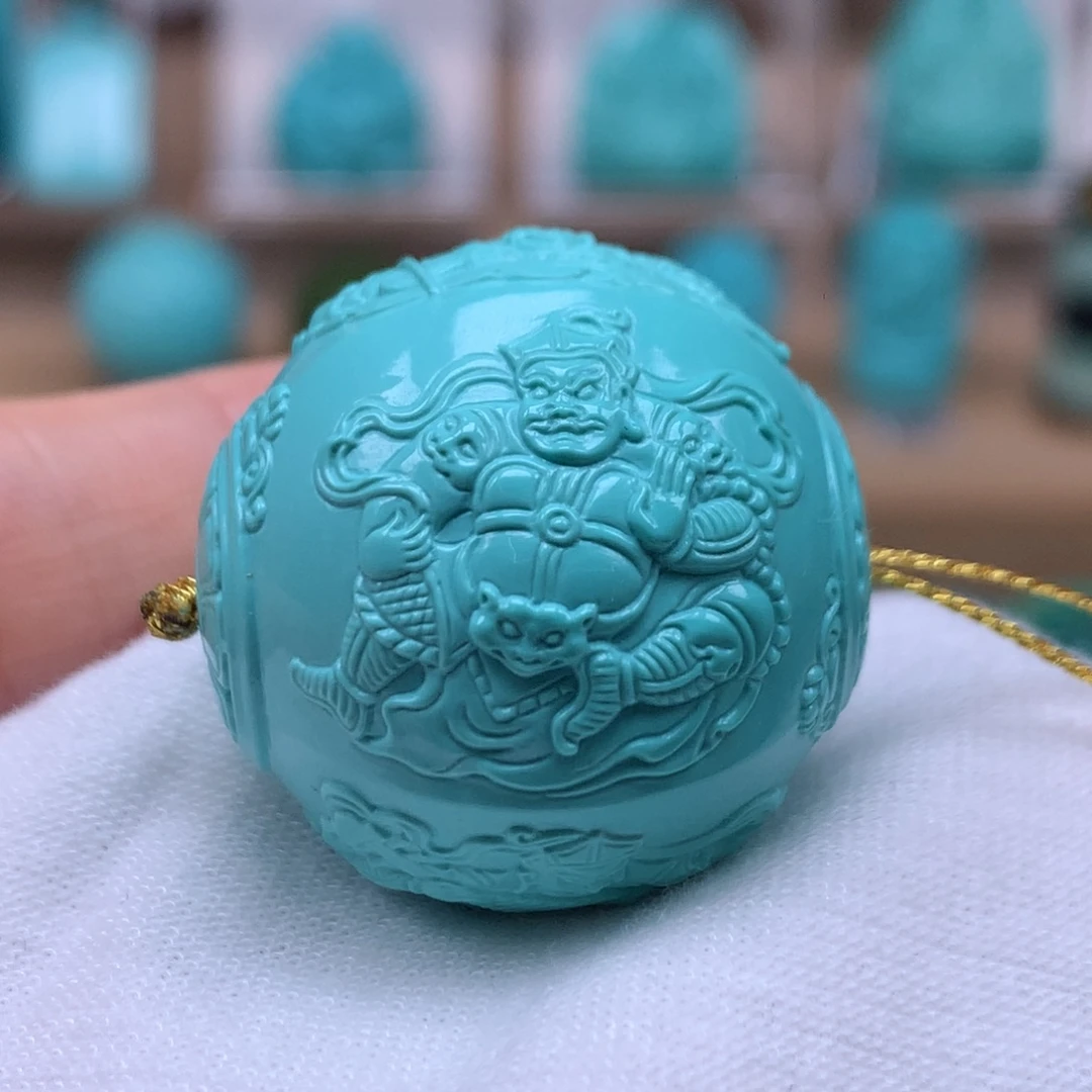 未镶嵌绿松石珠宝奇石