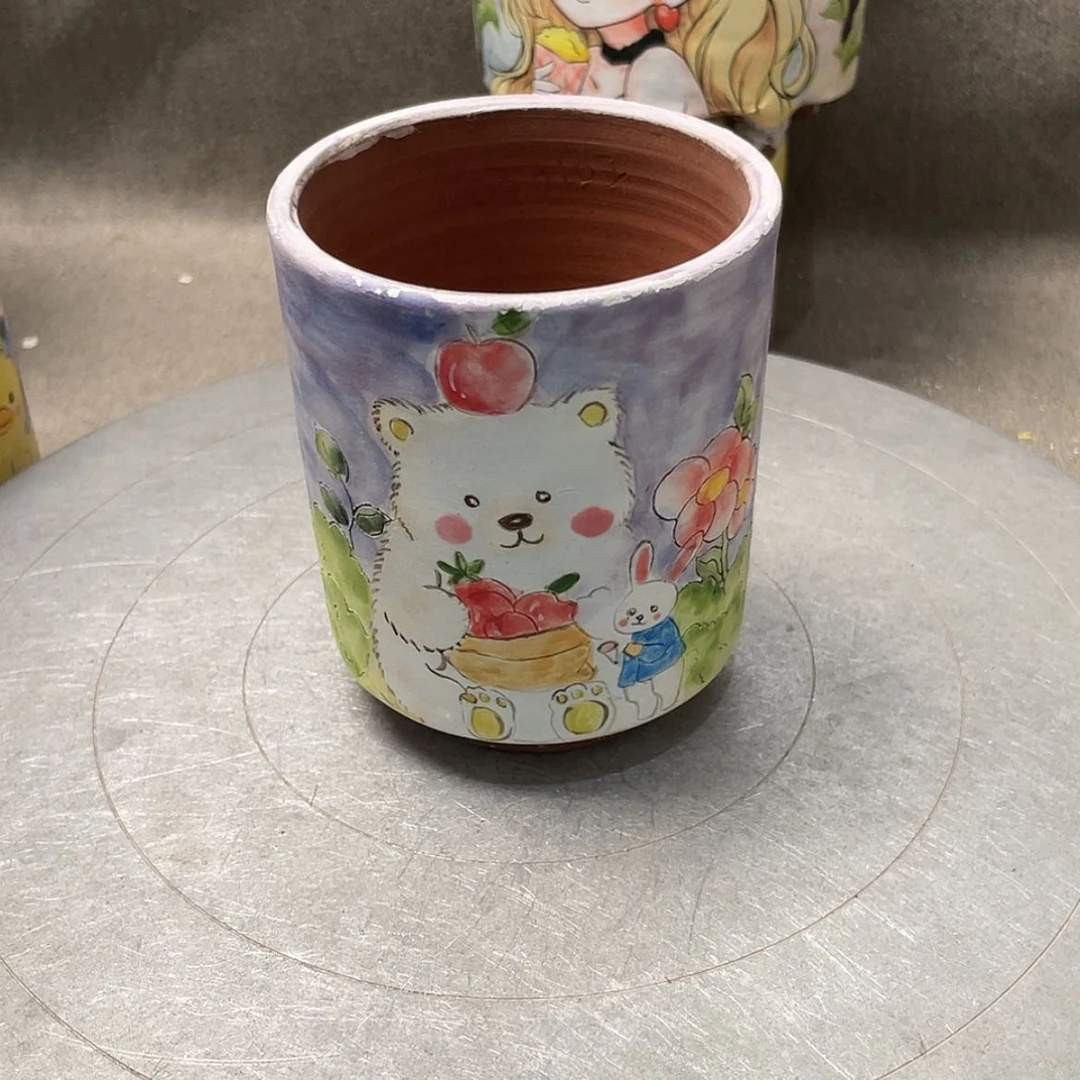 【闪购商品】紫砂花盆动物福利