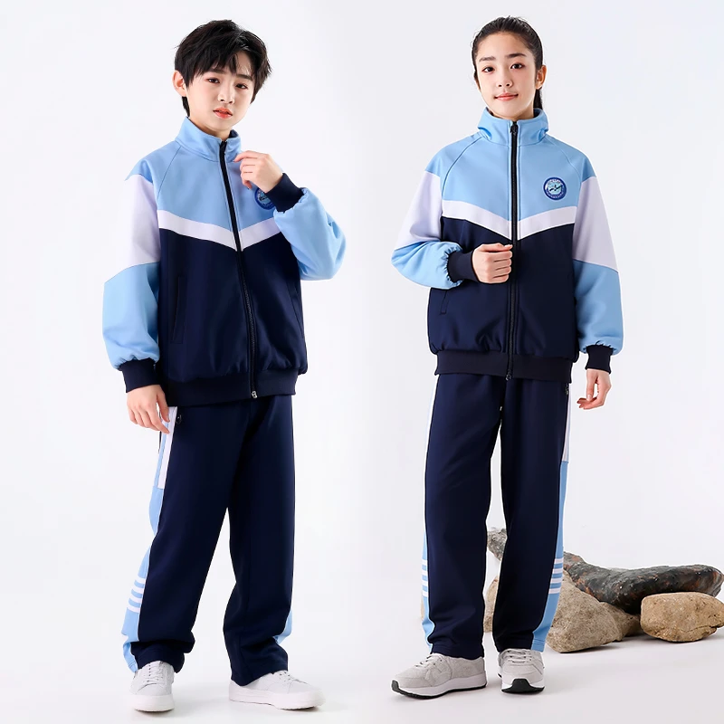 江西省新余市中小学生校服小学生统一校服指定款运动套装厂家直销