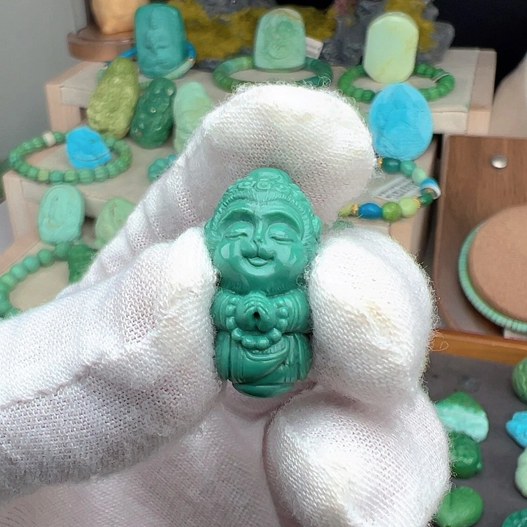 绿松石未镶嵌主播夏