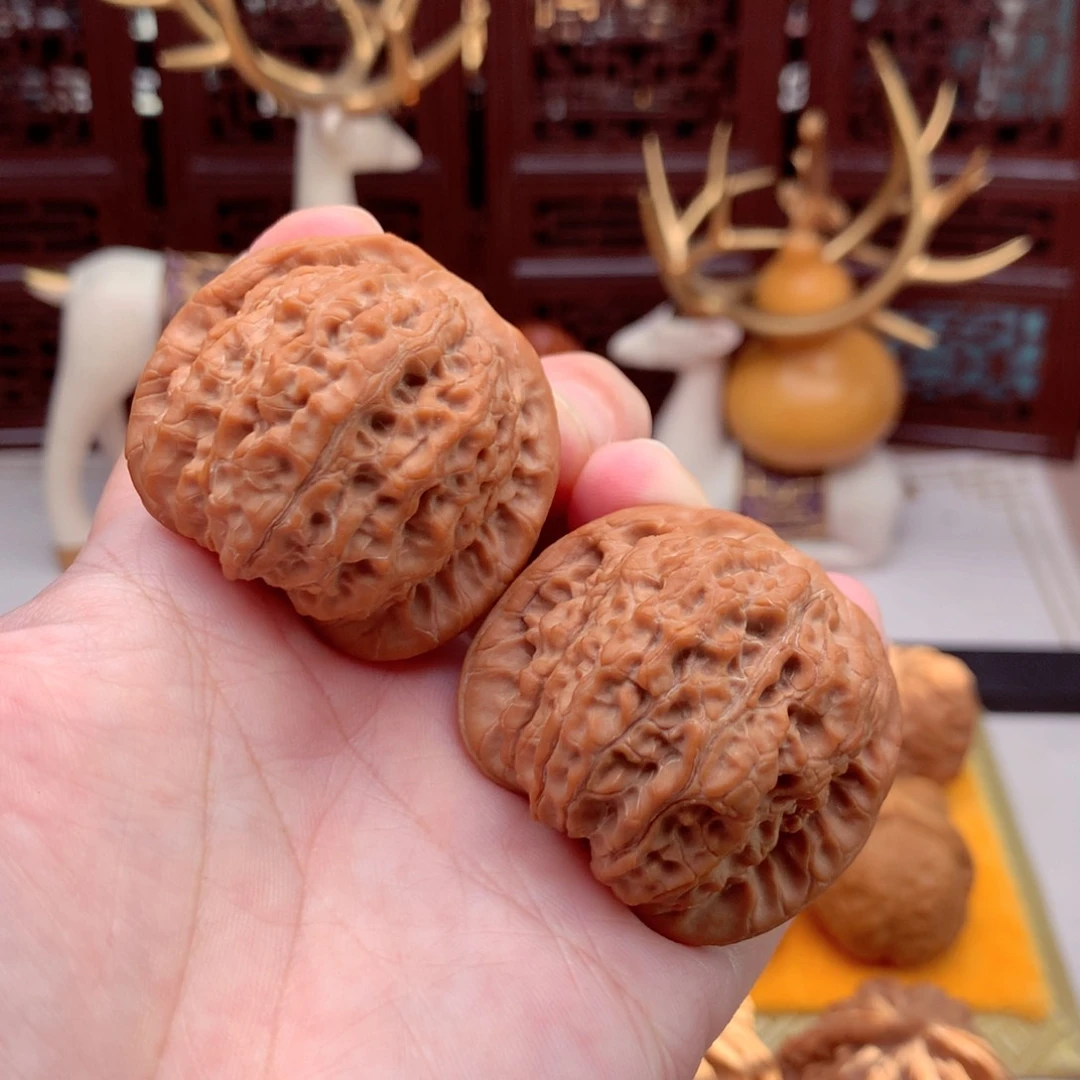 把件文玩核桃华**床血麒麟全品  1号