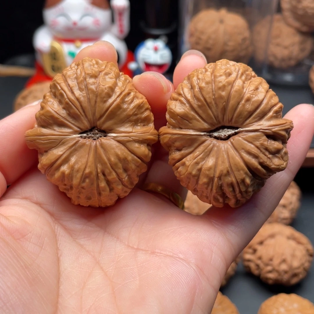 文玩核桃把件41南瓜墩45肚