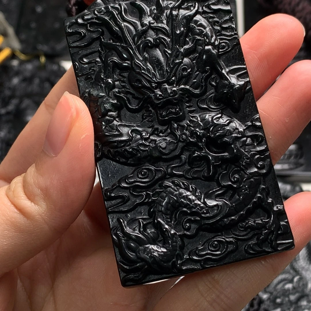 天然a货钢琴黑挂件