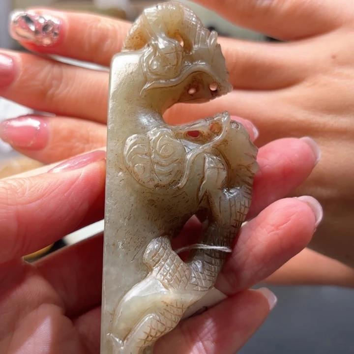 和田玉挂件未镶嵌