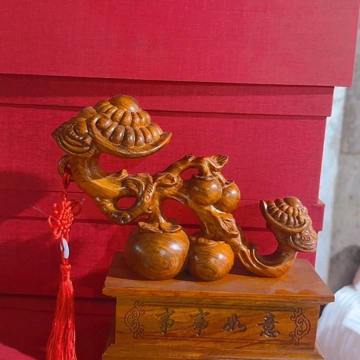 木花梨木20事事如意灵芝