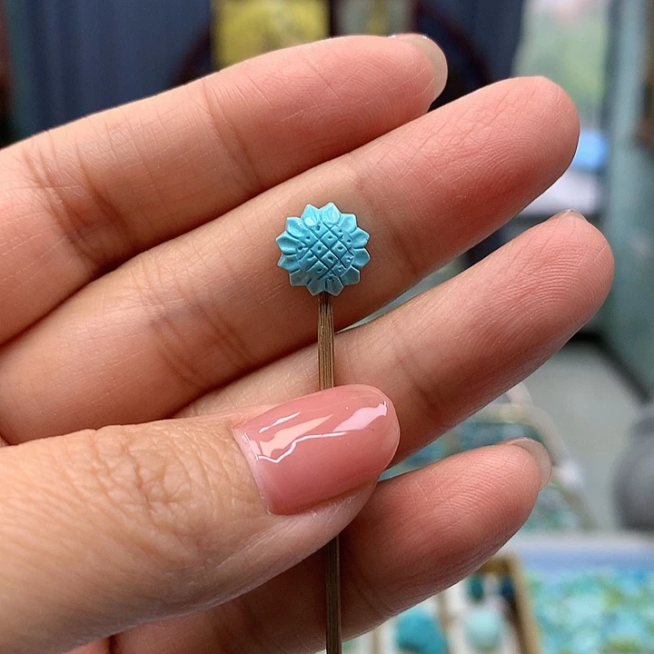 绿松石未镶嵌配饰