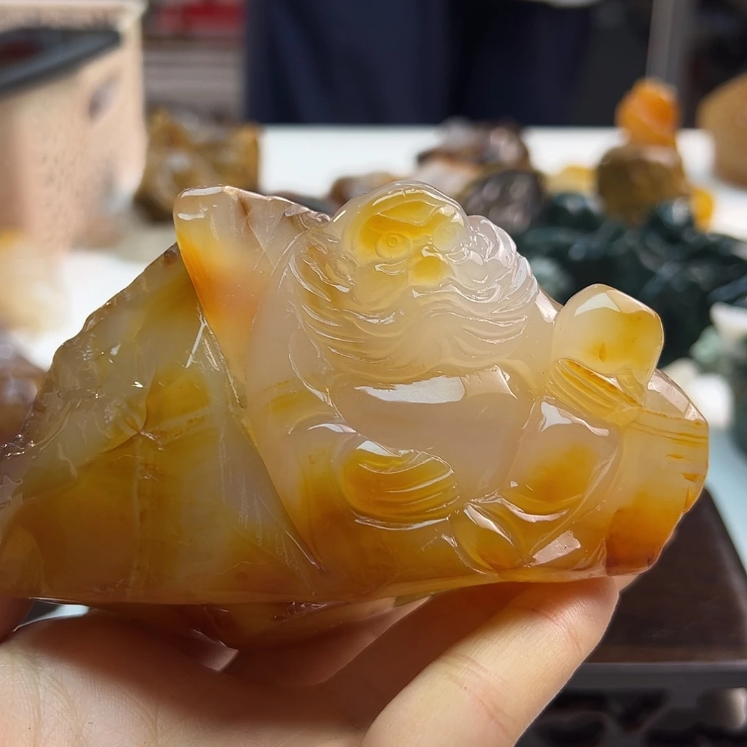 玛瑙/玉髓未镶嵌颈饰