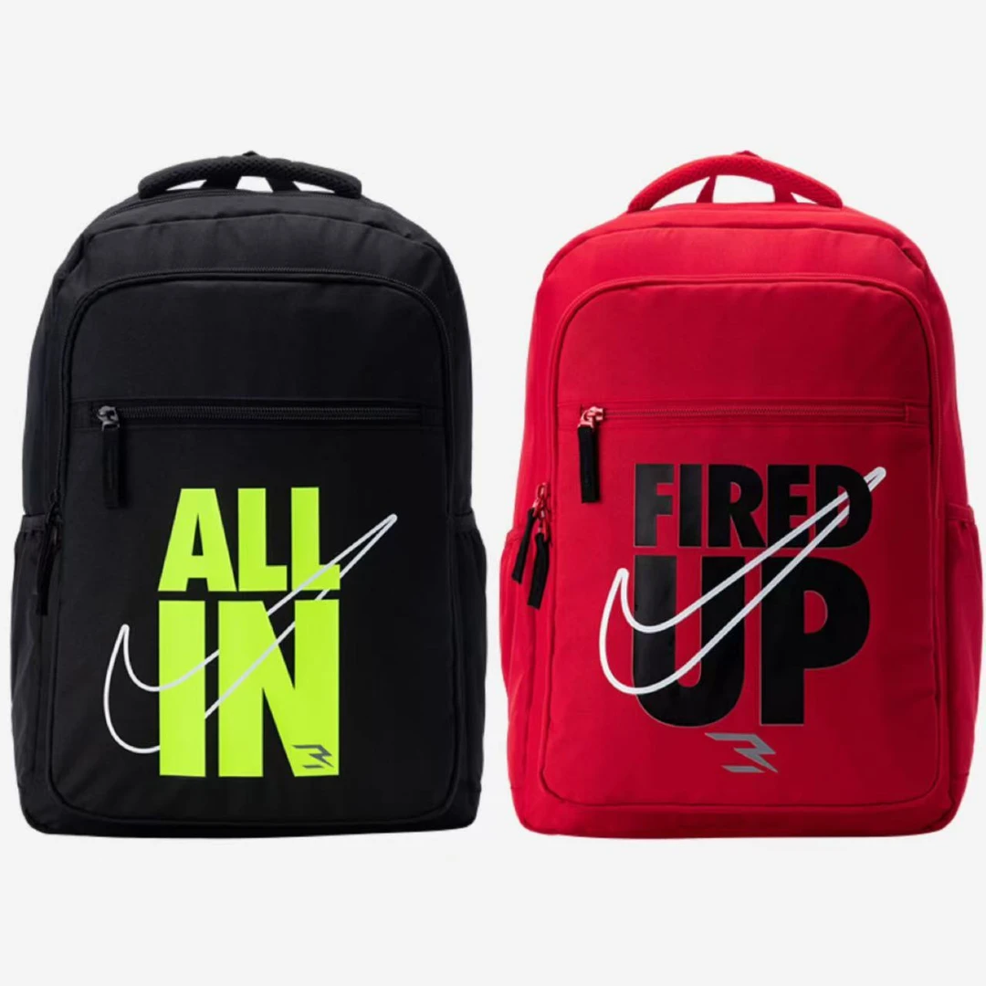 NIKE【买一送一】学生时尚双肩背男女青少年休闲双肩包RAN-BK-T080