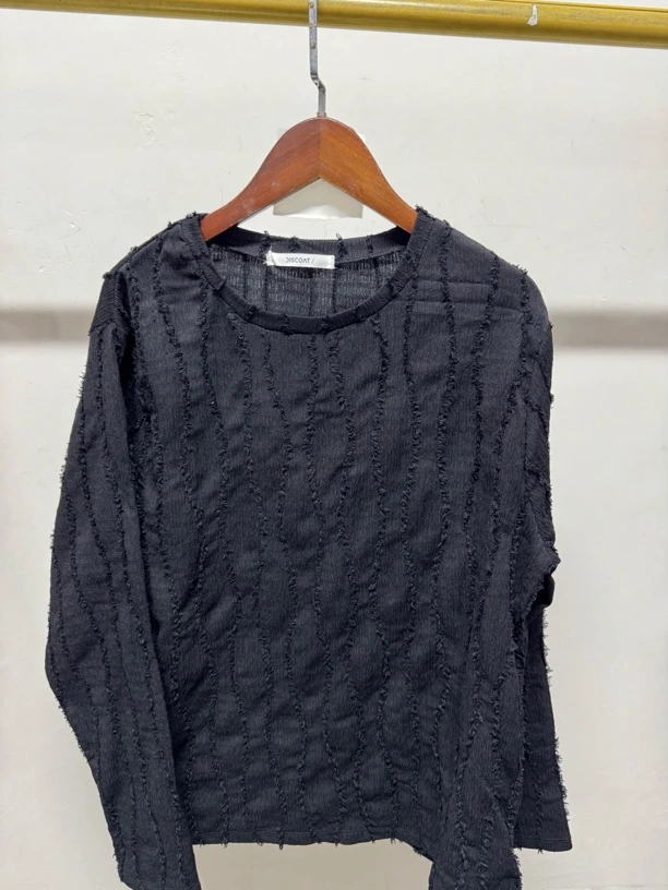 0-23短款流苏是T衫