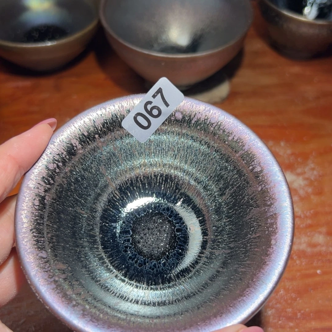 澜***台茶盏全手工原矿原釉建盏