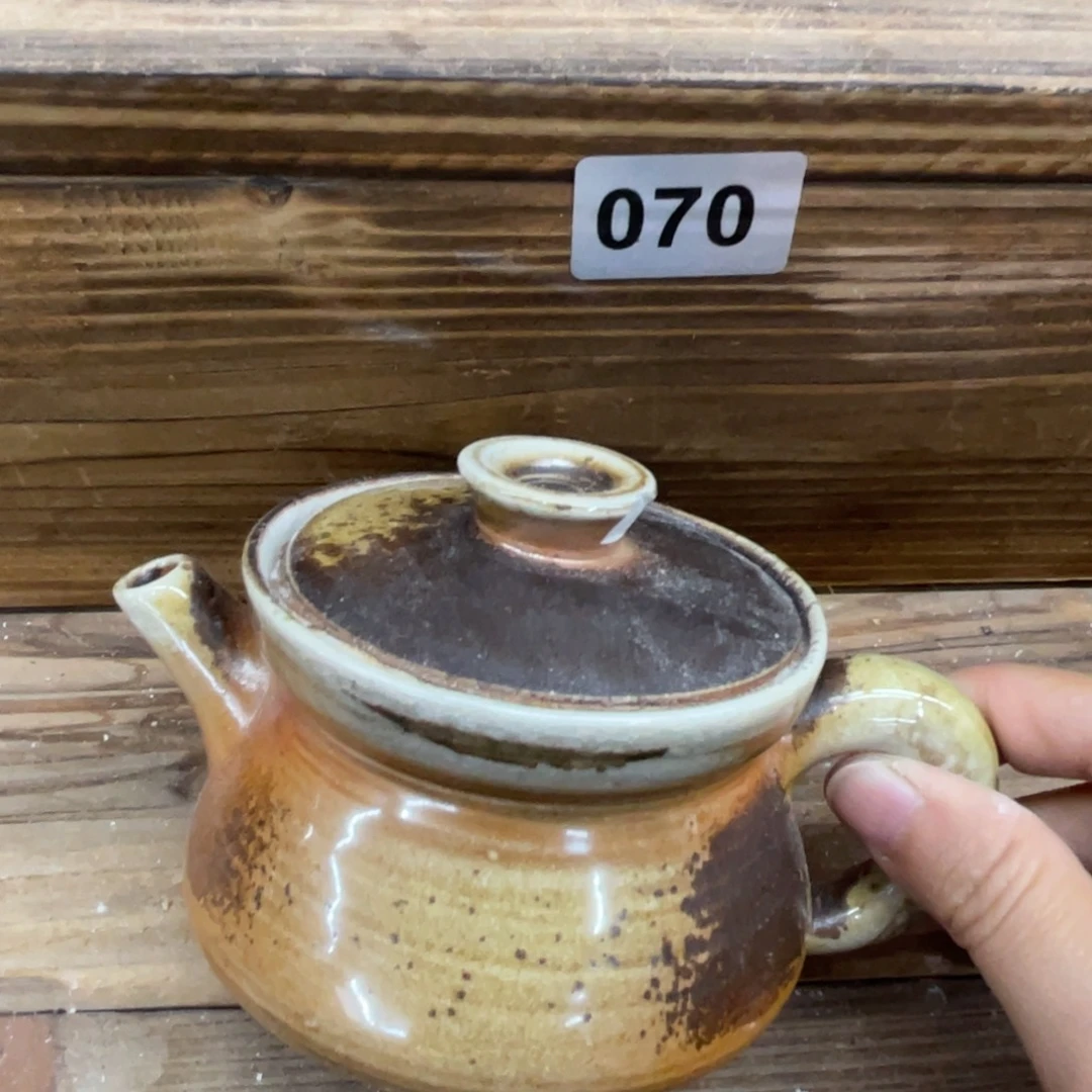 茶壶柴烧柴烧茶壶瑕