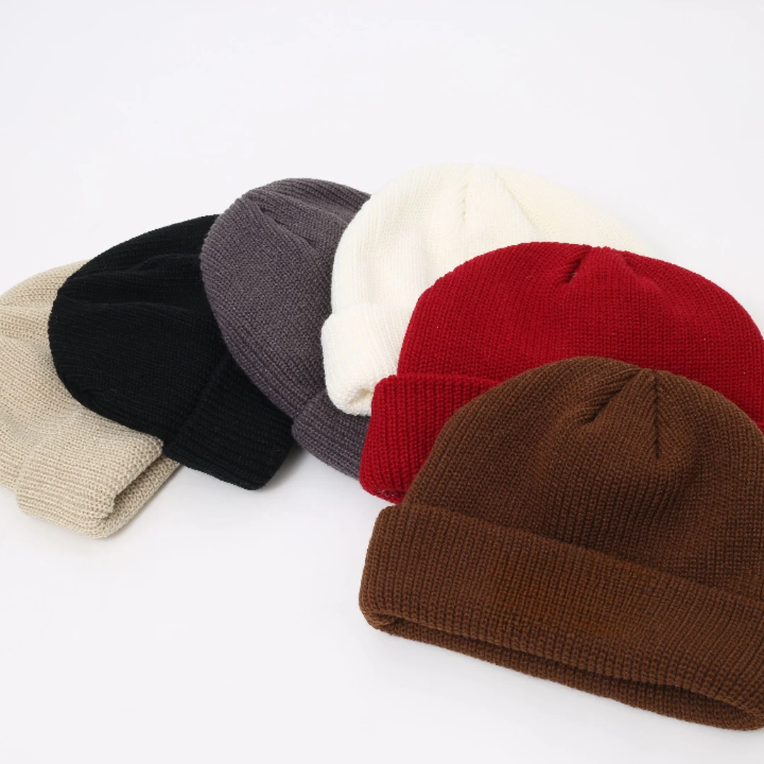 【AS小标冷帽】25新休闲保暖毛线包头帽AS24DSP3193