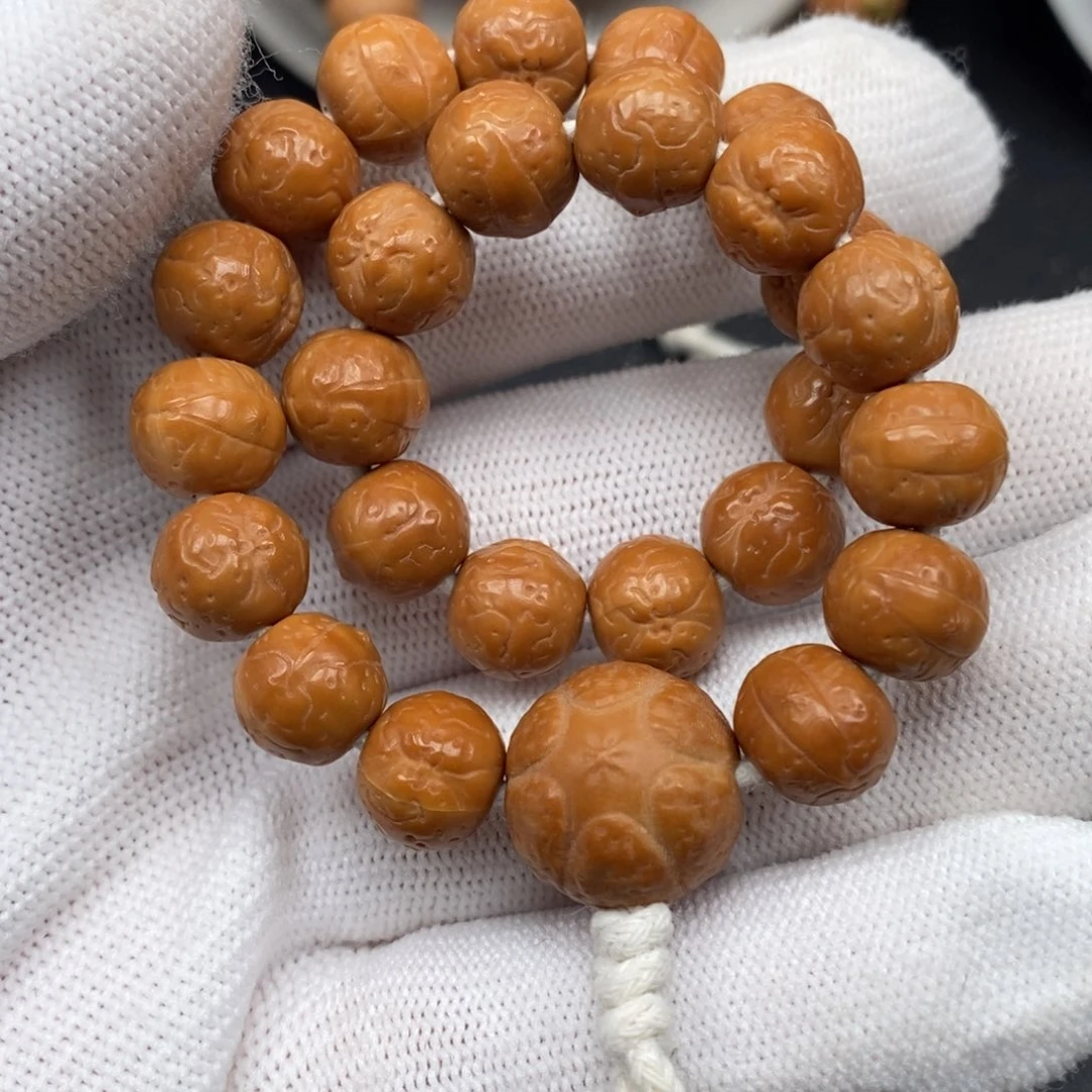 凤眼菩提手串猴头雕刻凤眼9.5mm