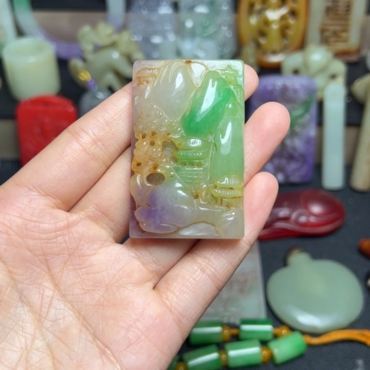 滴血莲花菩提吊坠