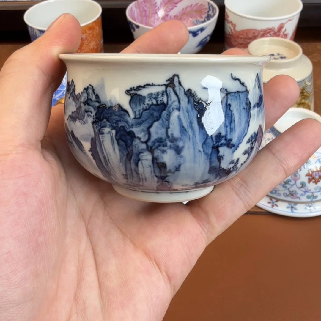 瓷片景德镇瓷器手工手绘