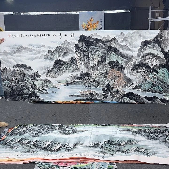 国画无毛和被绒毛或被