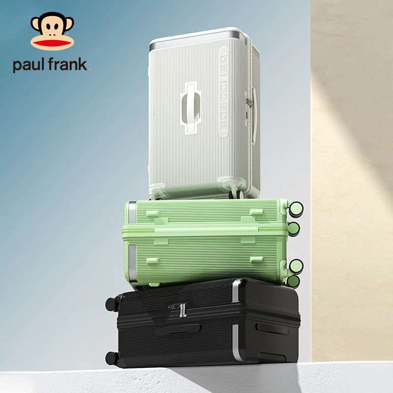 paul frank/大嘴猴内置超大容量旅行箱拉杆箱休闲便携式轻便女士
