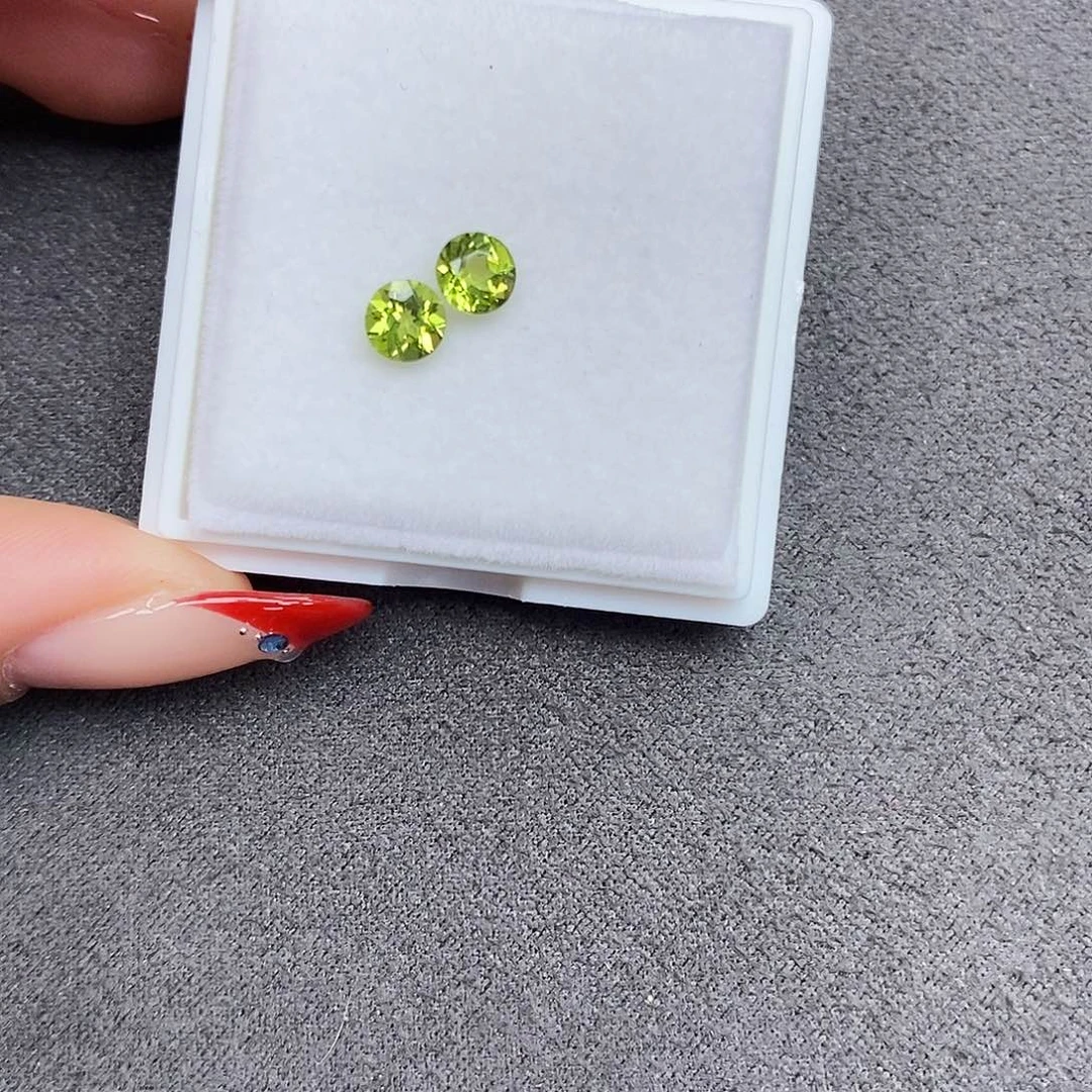 裸石未镶嵌橄榄石裸石