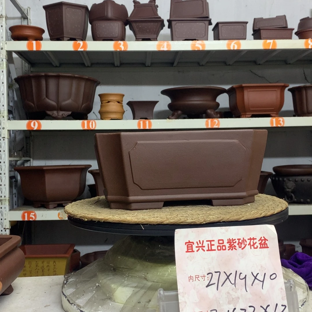 花盆紫砂精品紫砂花盆包邮