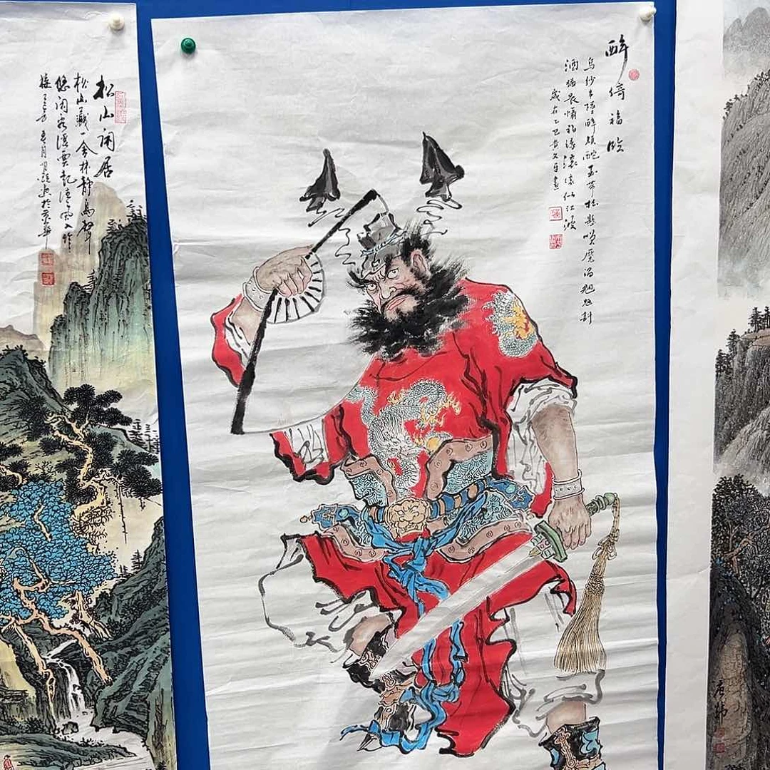 国画用****1纯手绘字画作品欣赏