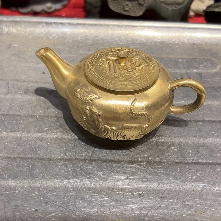 黄铜摆件，文房工艺品摆件