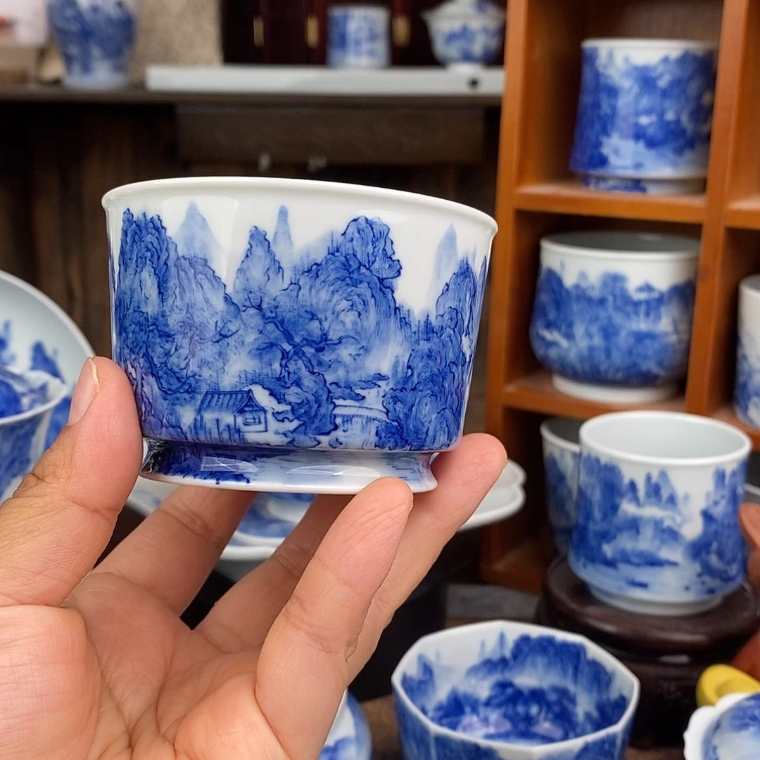 杯容天 一笔一墨 叩玉山房