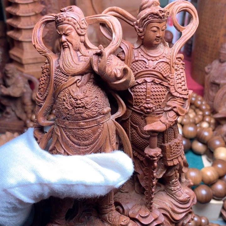 檀香木其他老山檀手把件吊坠