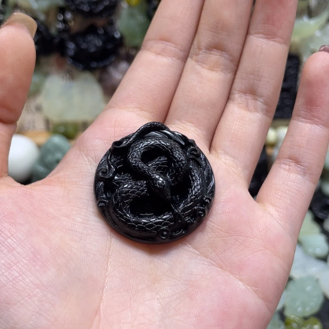 【闪购商品】岫玉颈饰未镶嵌吊坠31