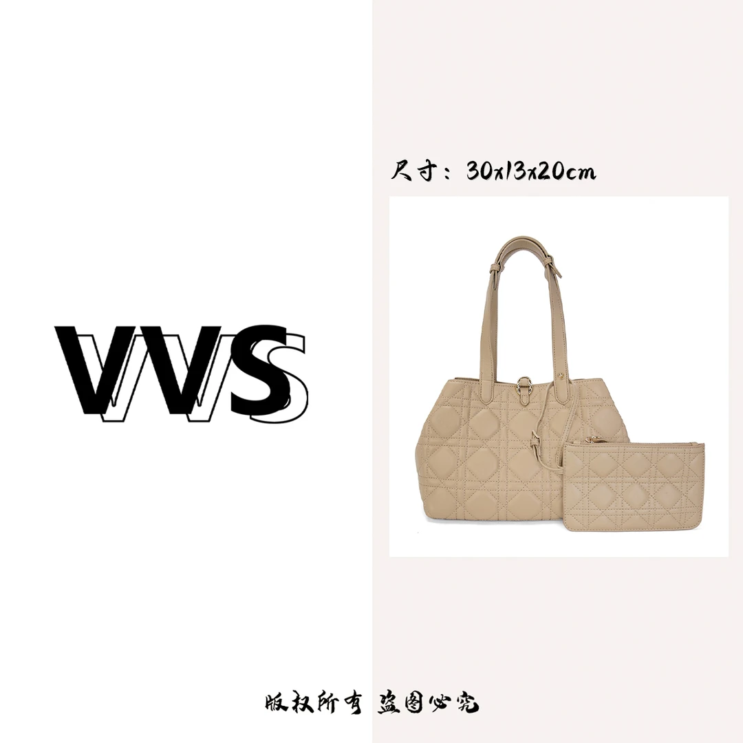 【V.V高定】新款百搭时尚手提单肩斜挎女包c-219杏色