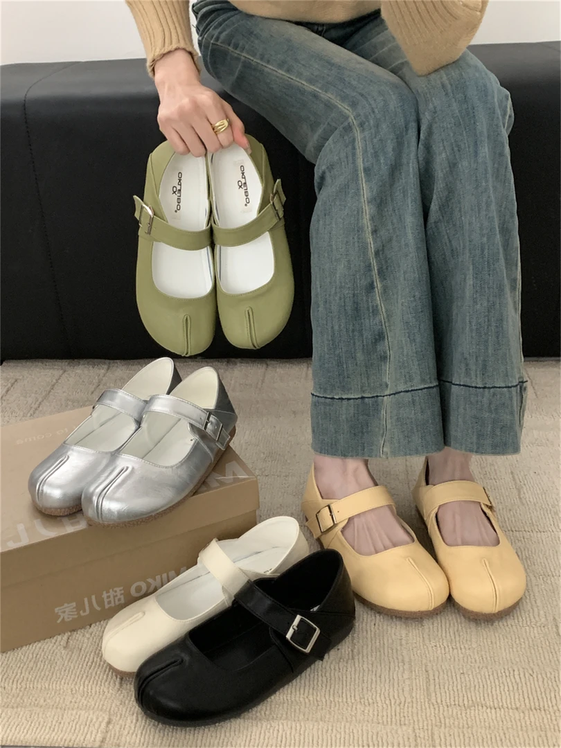 韩国东大门玛丽珍鞋子女