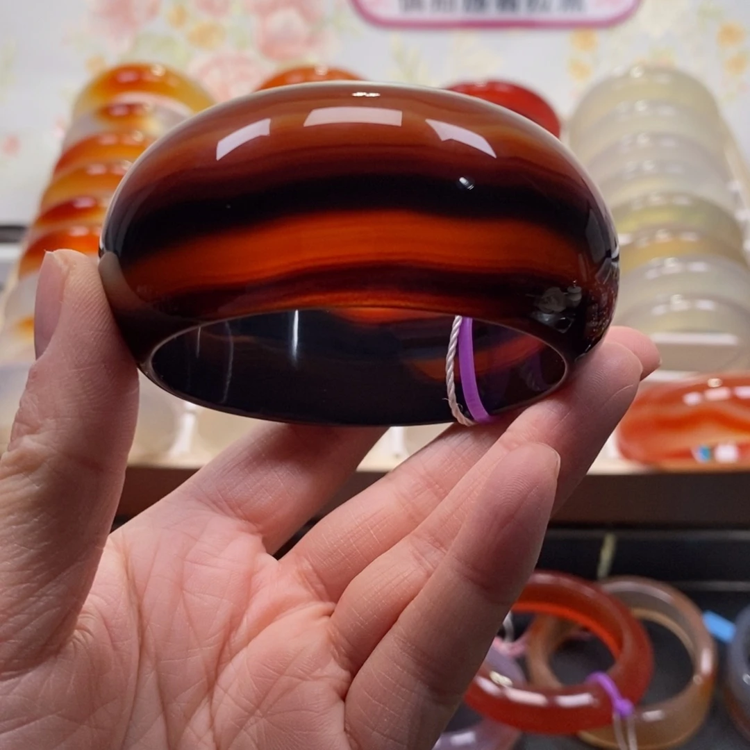 玛瑙/玉髓未镶嵌手镯