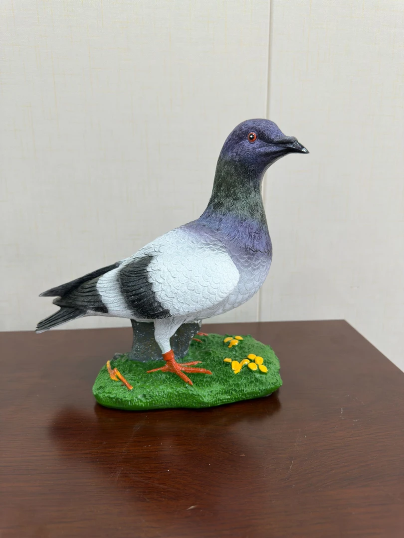 （纯手绘）新品家居花园别墅装饰品真动物工艺品创意