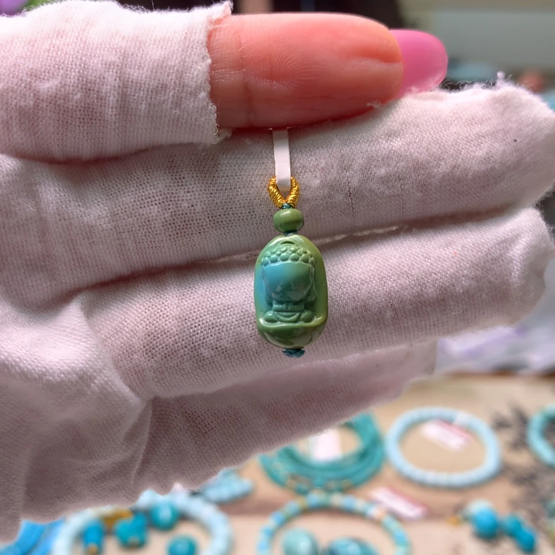 绿松石未镶嵌配饰