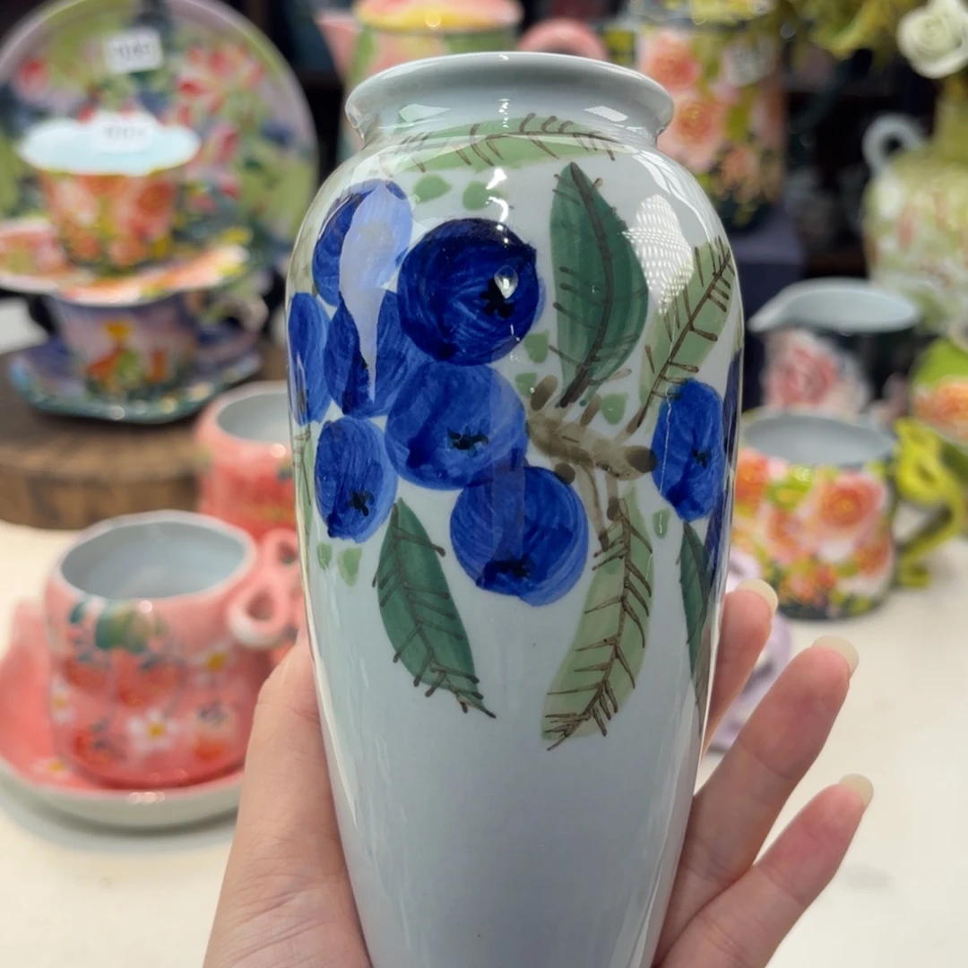 景德镇手绘高温釉下彩陶瓷茶具