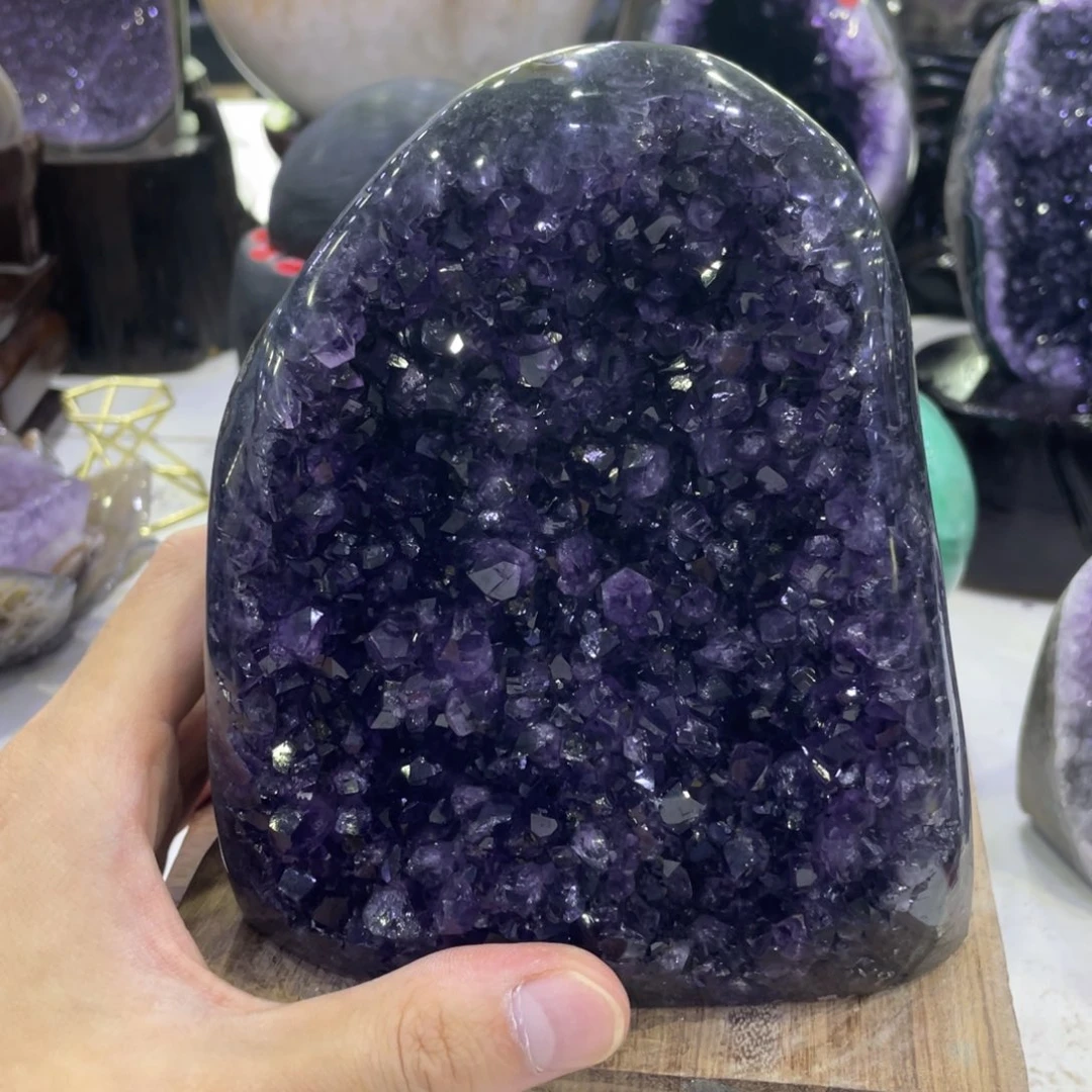 未镶嵌珠宝半成品紫晶
