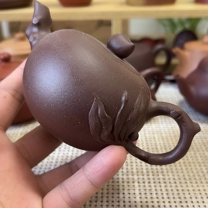 紫砂茶壶宜兴原矿紫砂